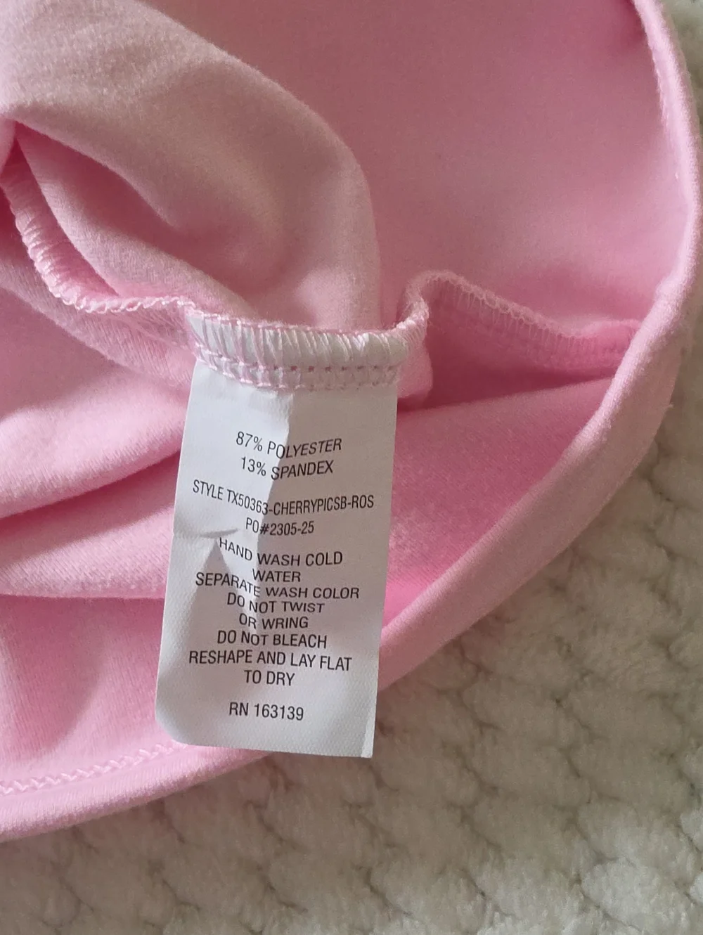 Frankee & Skylarr Strapless Pink Cherry Print Tube Top Brand New
